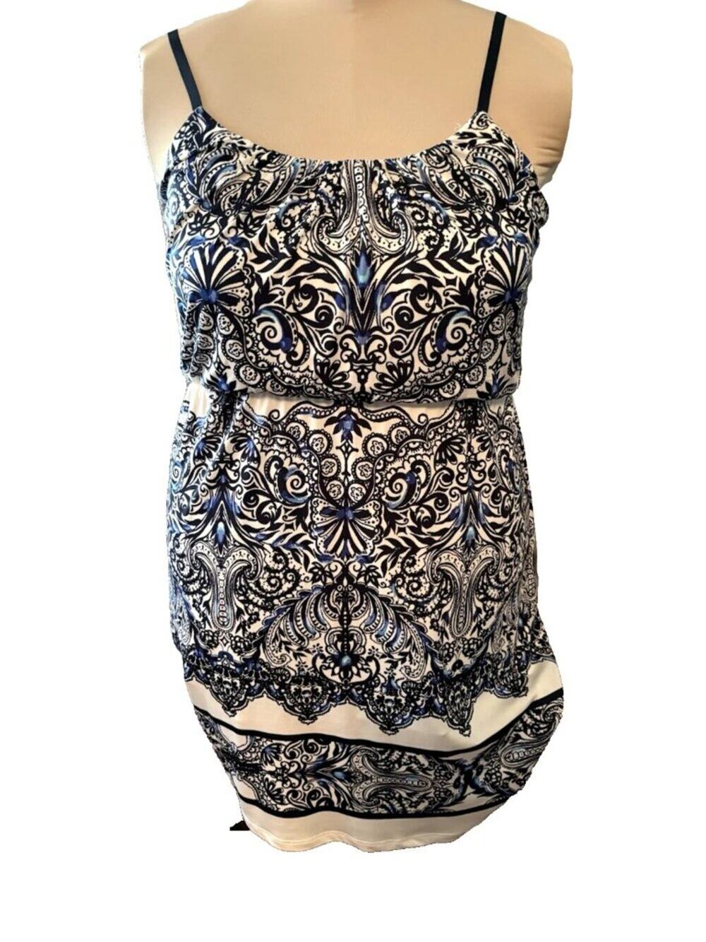 Maurices Women’s Multicolor Sundress Size M Sleeveless Spaghetti Strap